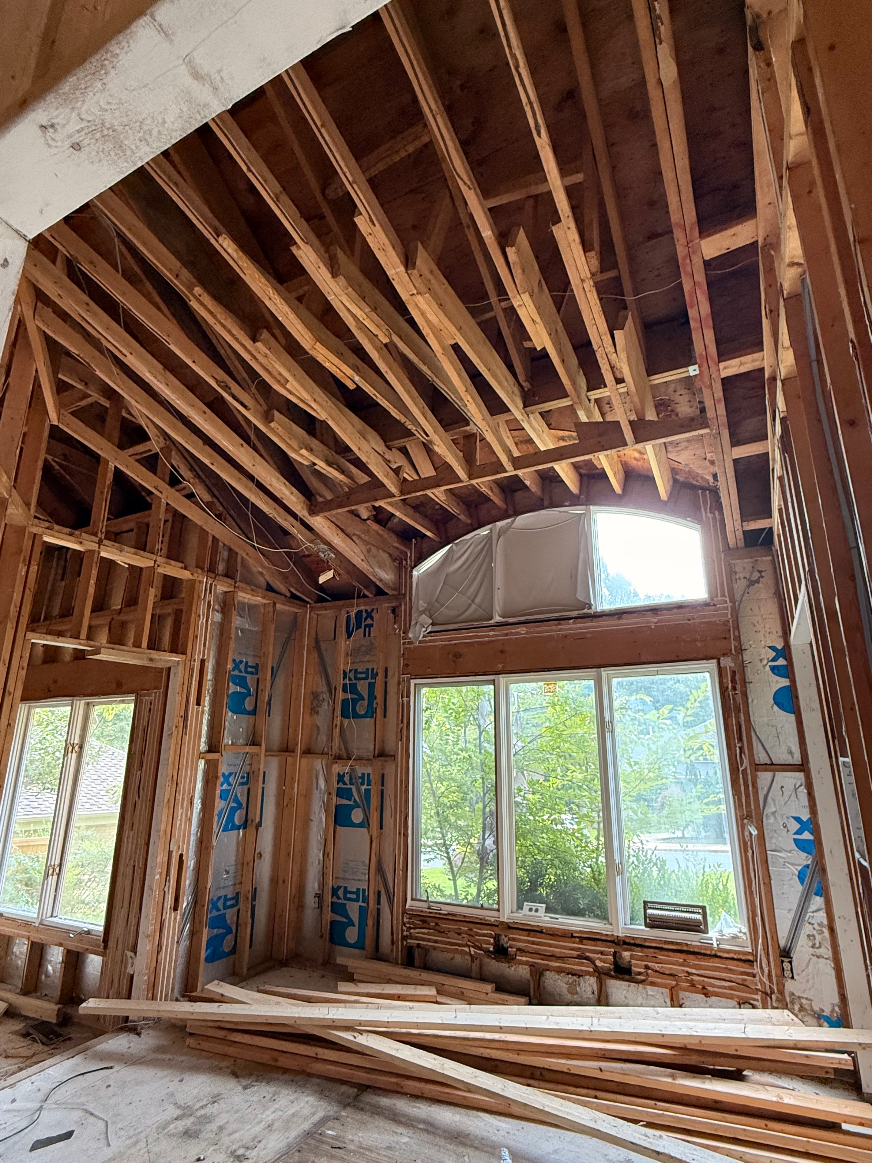 Construction progress 6